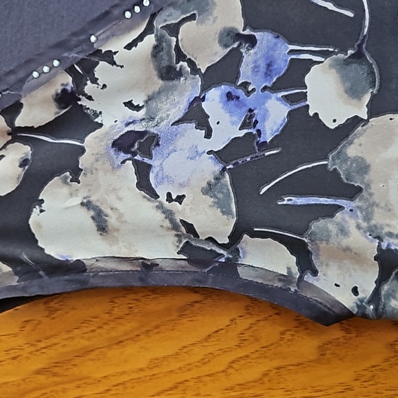 Vera Wang Shear Lined Floral Sleveless Tunic. Sz: XS - Picture 5 of 11